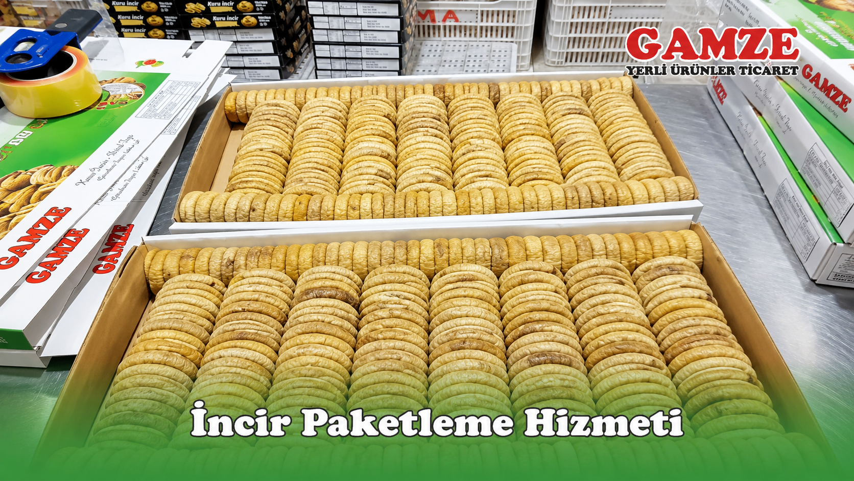 İncir Paketleme Hizmeti